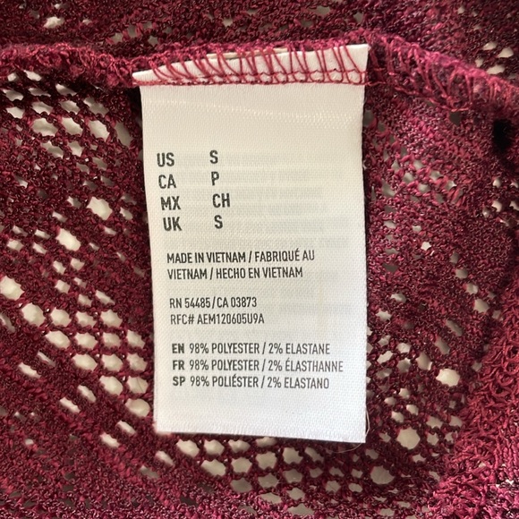 AE Lace Cut Out Tank Top - Picture 4 of 4